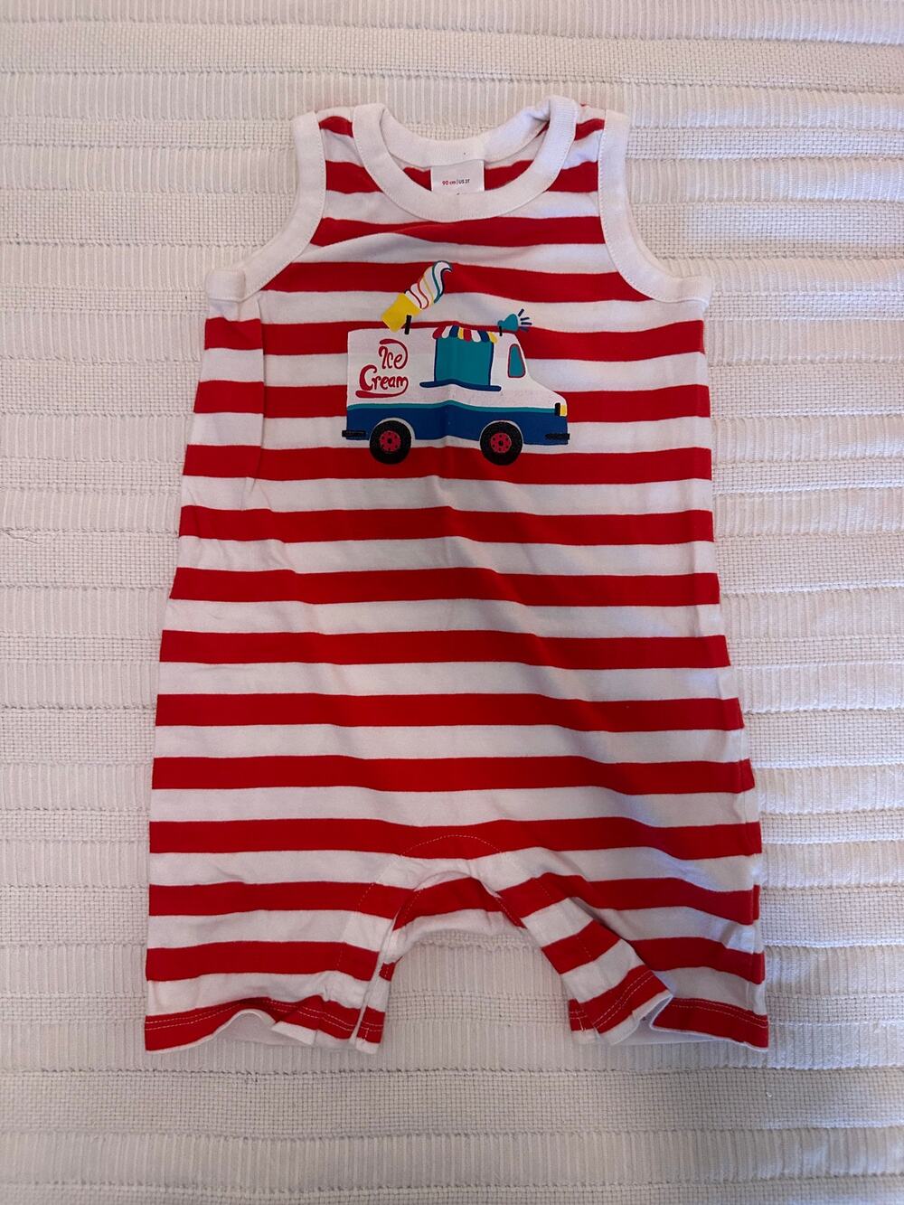 Hanna Andersson 90 (3T) Shortall Romper